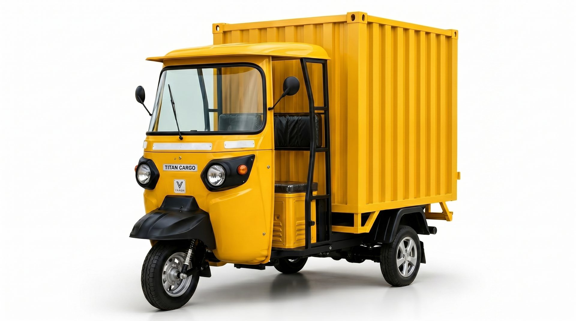 Titan Cargo Closed Cart Sunrise Yellow