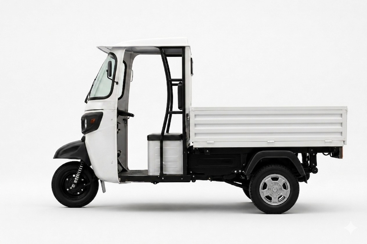 Titan Cargo Open Cart side view