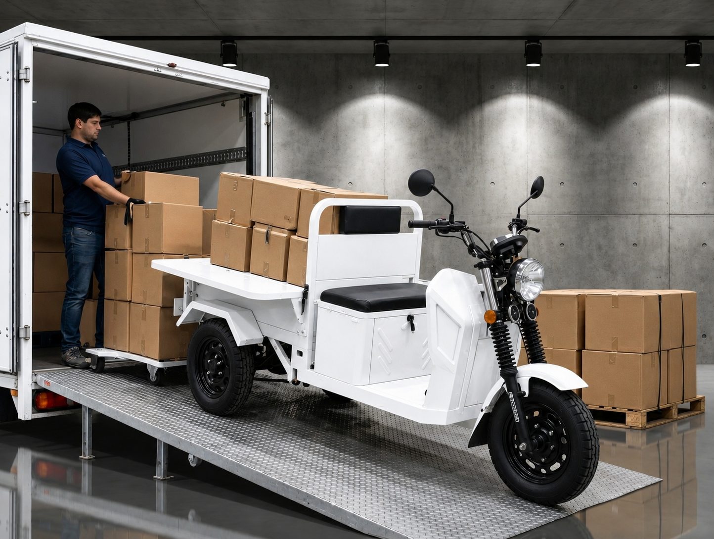 Titan Cargo Intercart loaded